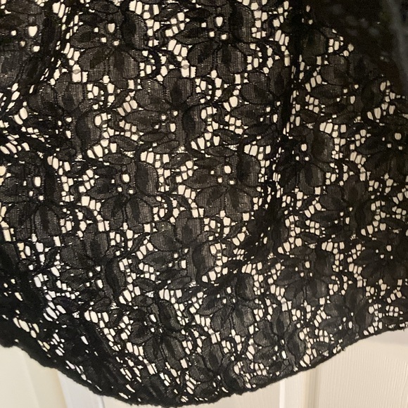 Profile by Gottex Round Neck Dress Swim Cover-Up Floral Design Black XL - Picture 4 of 5